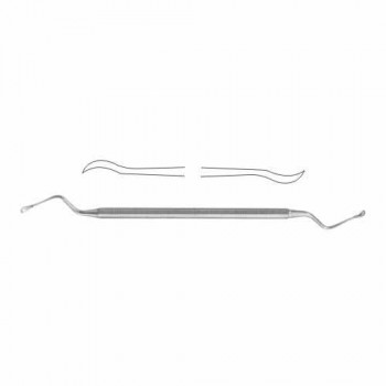 Lucas Bone Curette Stainless Steel, 18.5 cm - 7 1/4"